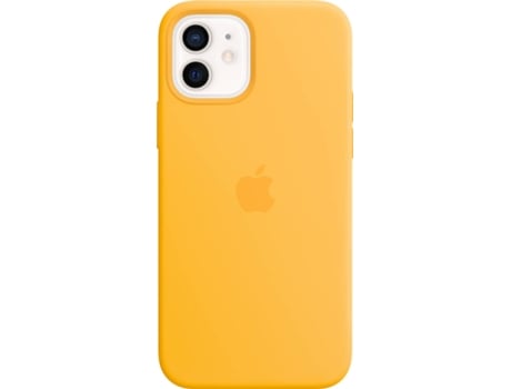 Funda MagSafe iPhone 12 / 12 Pro APPLE Silicona Amarillo