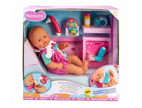 Muñeco NENUCO Dolor de Garganta (Edad Mínima: 3)