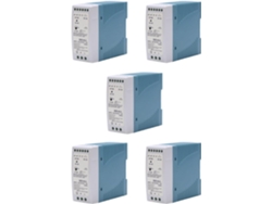 5 Unidades De Mdr-60, Fuente De Alimentación Para Riel Din De 5 V Y 60 W, Regulador De Voltaje, Controlador, Ca/cc, 110 V/220 V.