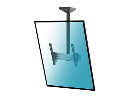 Soporte de techo inclinable para TV 43"-75", Modo Vertical, Altura 100 cm