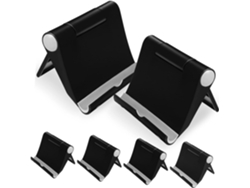 Soporte De Escritorio Plegable Y Ajustable De Plástico De 6 Piezas Para Teléfono Y Tableta Con Almohadillas