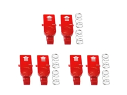 6x Clip Latch Tab Button For V12 Slim Vacuum Cleaner Replacement Parts Water Tank Button Snap With Spring