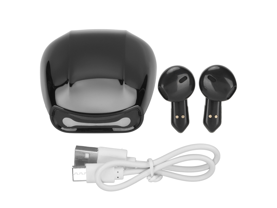Auriculares Bluetooth De Estilo Moderno Con Cancelación De Ruido Para Conducir, Trabajar O Montar En Bicicleta - Negro
