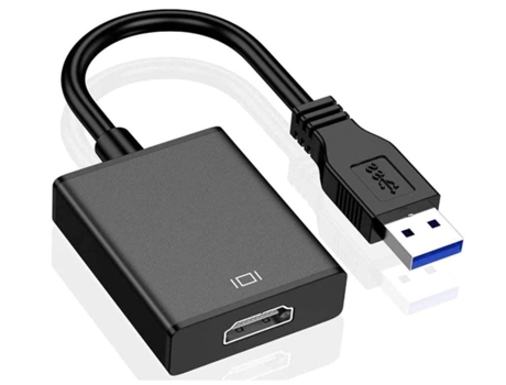 Adaptador Usb para Hdmi CHRONUS HDMI1213-Y5 Negro