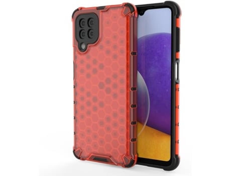 Funda Samsung Galaxy A22 LMOBILE Anti-Choque (Rojo)