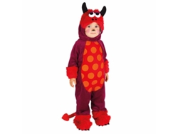 Disfraz de Bebé RUBIES Monster Diablín (Tam.: 2-3 anos)
