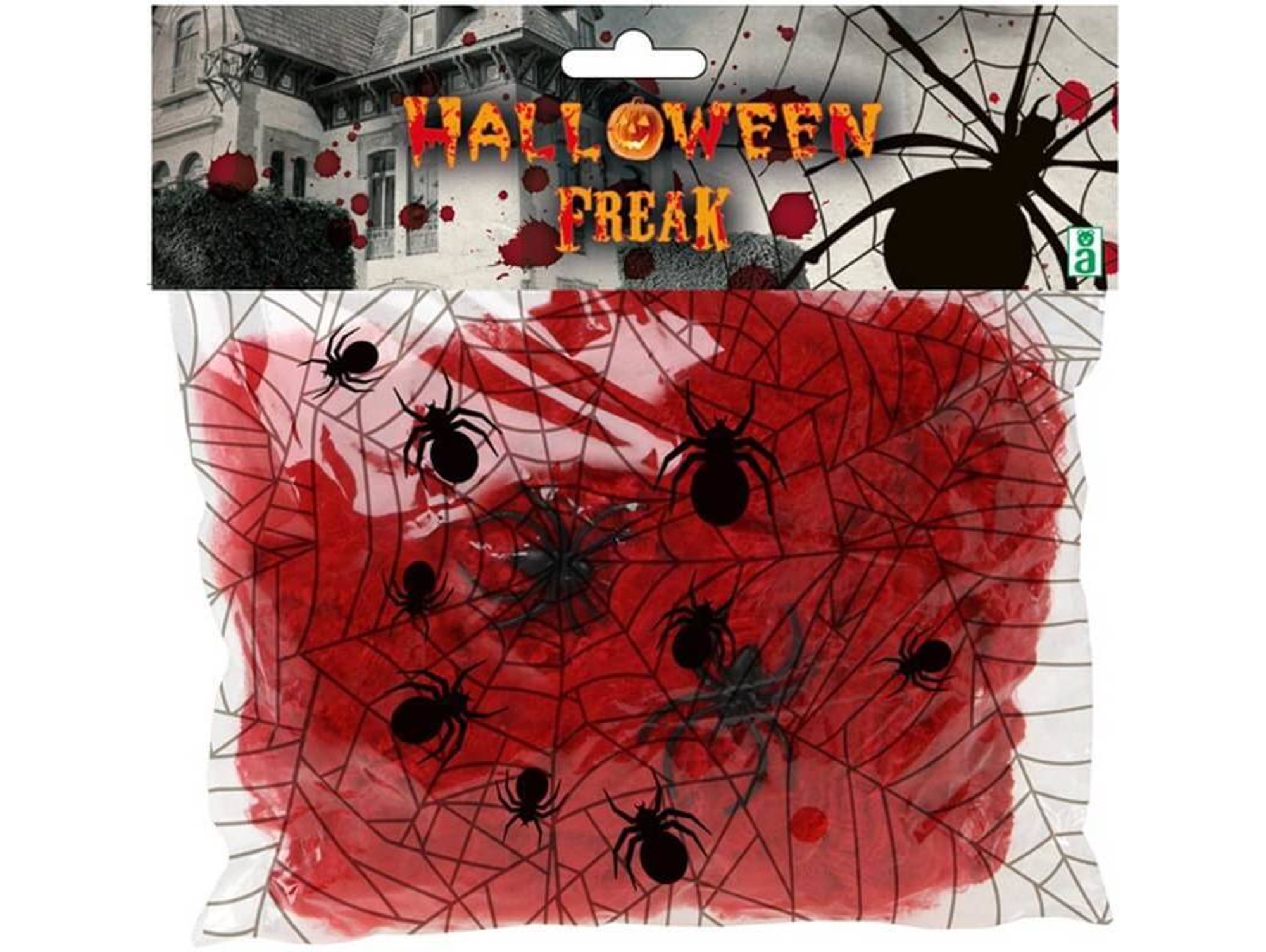 Decoraciones de Halloween DISFRAZZES Telaraña Roja (20 gr)