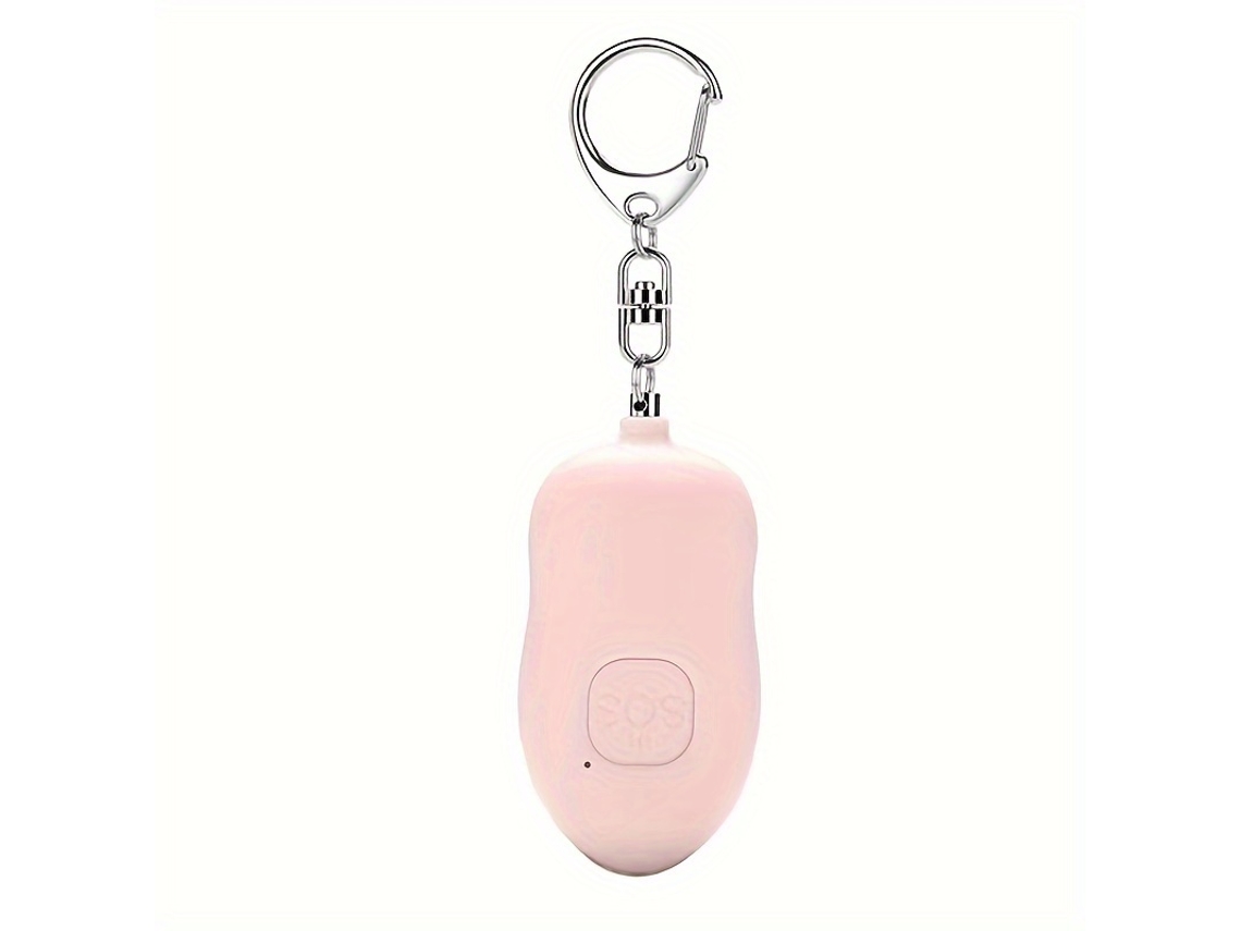Alarma Personal Usb Recargable De 130 Db | Alarma Llavero Con Luz Led (apta Para Mujeres Y Personas Mayores), Carga Usb, Resistente, Multi