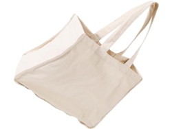 Bolsa De La Compra Reutilizable Ciieeo De Algodón 100% Natural, Gran Capacidad, Ligera Y Plegable.