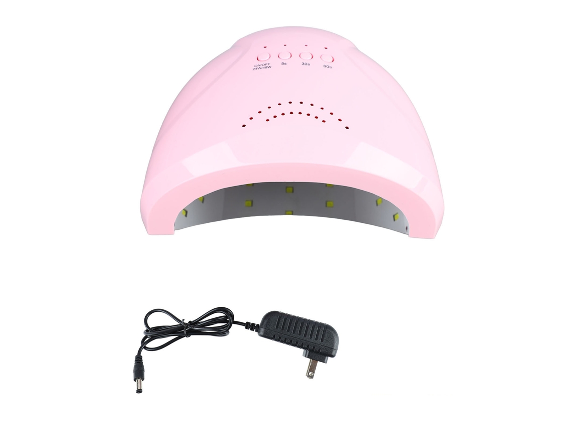 Lámpara Secadora De Uñas De 48 W Con Led Y Sensor Inteligente Para Esmalte Y Gel De Uñas.