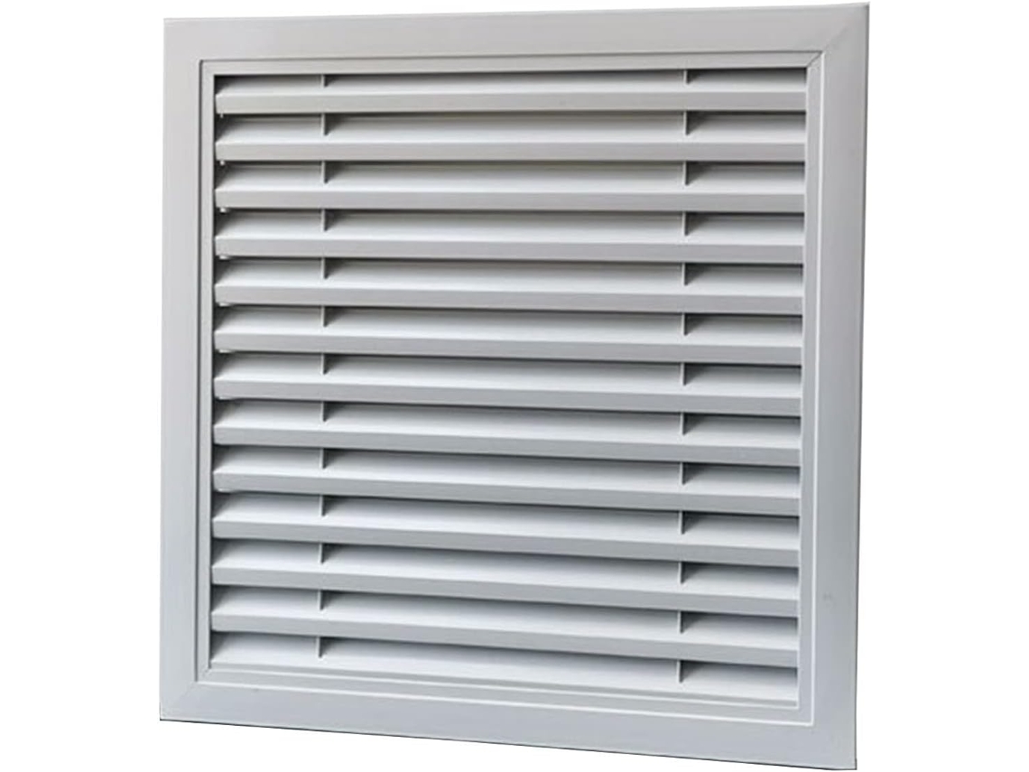 Rejillas De Ventilación Aleación Aluminio, Cubierta Malla, Rejillas Impermeables Para Unidades Exteriores A...