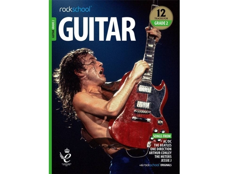 Libro ROCKSCHOOL Guitar - Grade 2 2018+ (Para Guitarra Eléctrica - Idioma: Inglés)