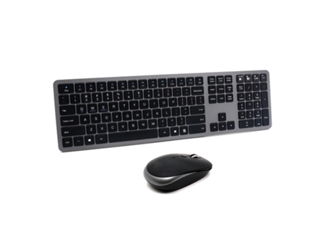 Teclado + Ratón CROSSMANXI-STORE Inalámbrico 2.4G Inalámbrico Negro (Inglés)