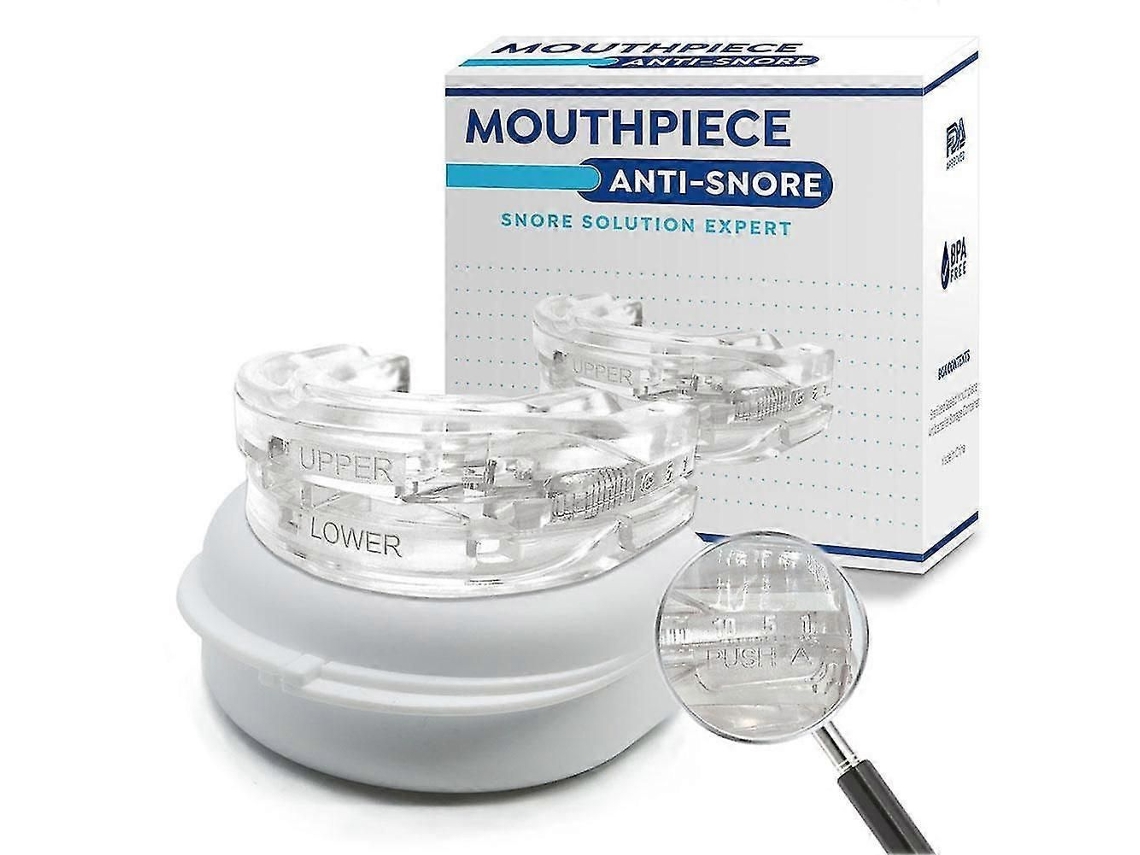 Protector bucal antironquidos, dispositivo ajustable para dormir, protector bucal sin auriculares, regalo de Navidad TAISHENGDA