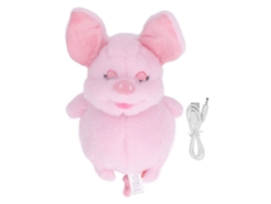 2026-juguete De Cerdo Parlante De Peluche Suave Interactivo Eléctrico Para Niños Promueve Habilidades Lingüísticas Rosa