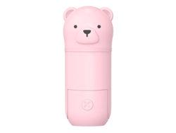 SPGUARD Pocket Fan, Small Fan, Portable Mini Fan, Mist Fan, Silent USB Foldable Fan, Personal Fan for Office/Travel (Pink)