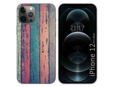 Carcasa iPhone 12 Pro Max (6.7) TUMUNDOSMARTPHONE Dibujos Multicolor