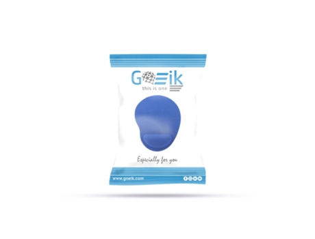 Alfombrilla de ratón antideslizante con reposamuñecas - Azul - GOEIK BY PC GO