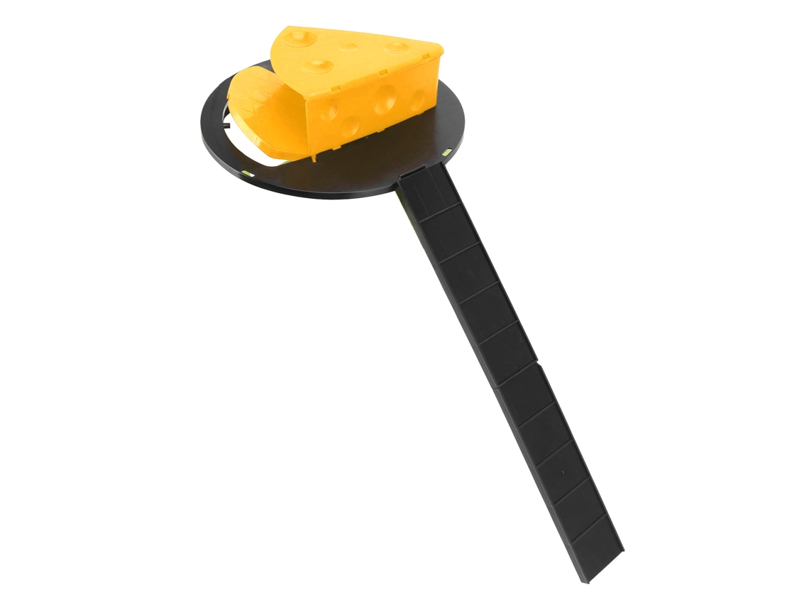 Trampa Para Ratas Reutilizable Con Tapa Giratoria, Molde Para Queso, Para Interior/exterior