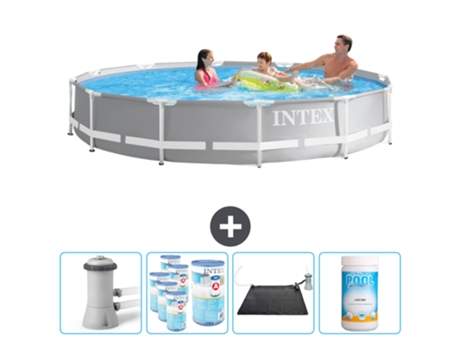 Piscina Tubular INTEX 26712GN-CB92 (6503 L - 366x76cm)
