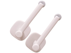 2026-porta Accesorios De Pared Telescópico, Organizador Para Diademas, Collares Y Pulseras (gris) 2 Unidades