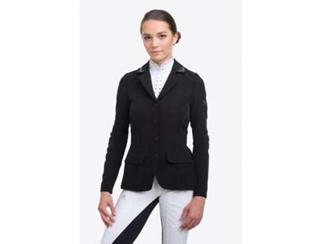 Chaqueta de Mujer para Desporto CAVALLIERA Concurso Ecuestre Diva Negro (M)