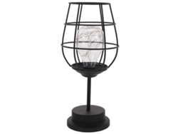 Luz nocturna decorativa con forma de copa de vino, funciona con pilas. Rosewell