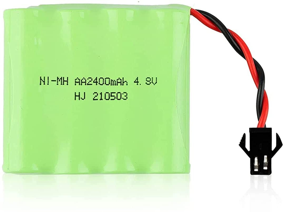 Pieza para Teledirigidos 1 pila recargable Ni-MH de 4,8 V y 2400 mAh