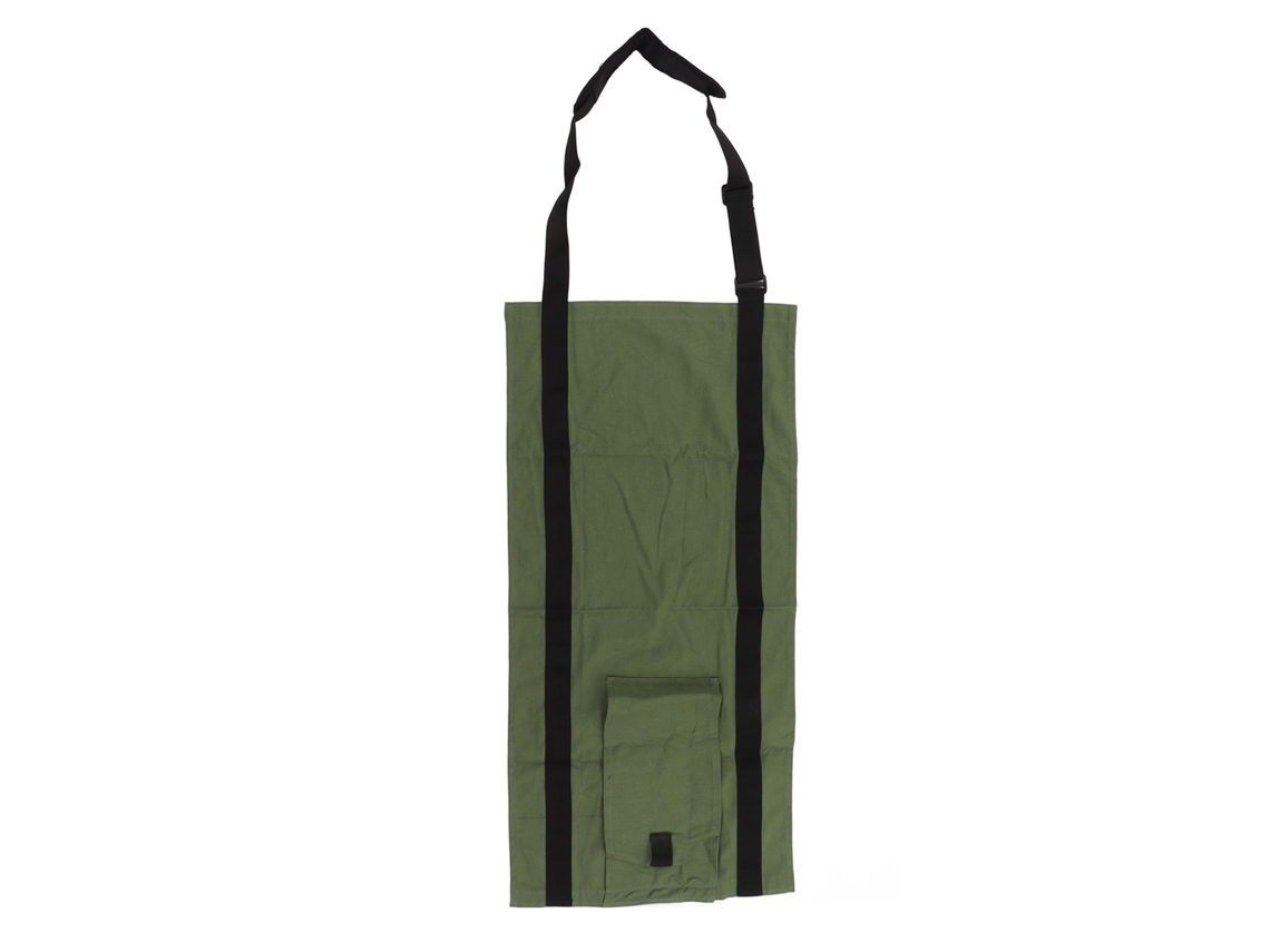 Bolsa De Lona Multifuncional Para Transportar Leña Con Asa Reforzada.