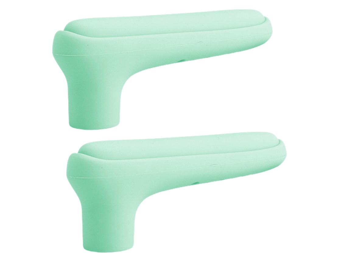 Protectores de silicona para manijas de puertas, para mayor seguridad, 2 unidades
