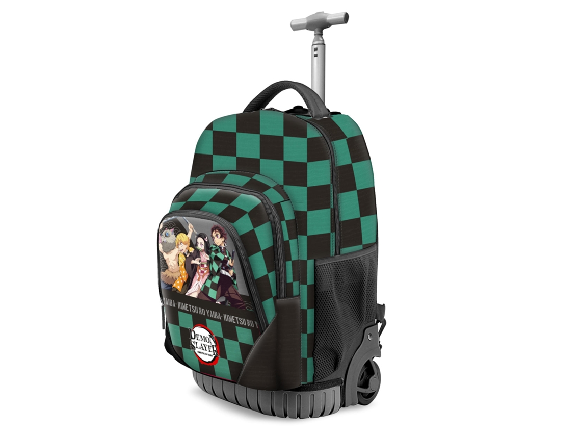 Karactermania - Mochila escolar con ruedas Demon Slayer Akushon Gts Fan