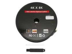 Cable de fibra óptica HDMI profesional de 18 Gbps y 4K
