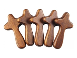 Cruz De Madera De Pino, 5 Piezas, Decoración Para B