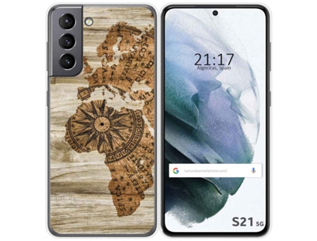 Carcasa Samsung Galaxy S21 5G TUMUNDOSMARTPHONE Dibujos Multicolor