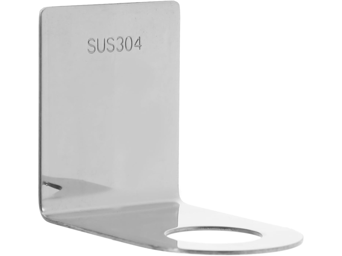 Dispensador Champú Jabón Líquido Pared Acero Inoxidable Plateado Superficie Diseño Moderno Elegante Lisa Baño