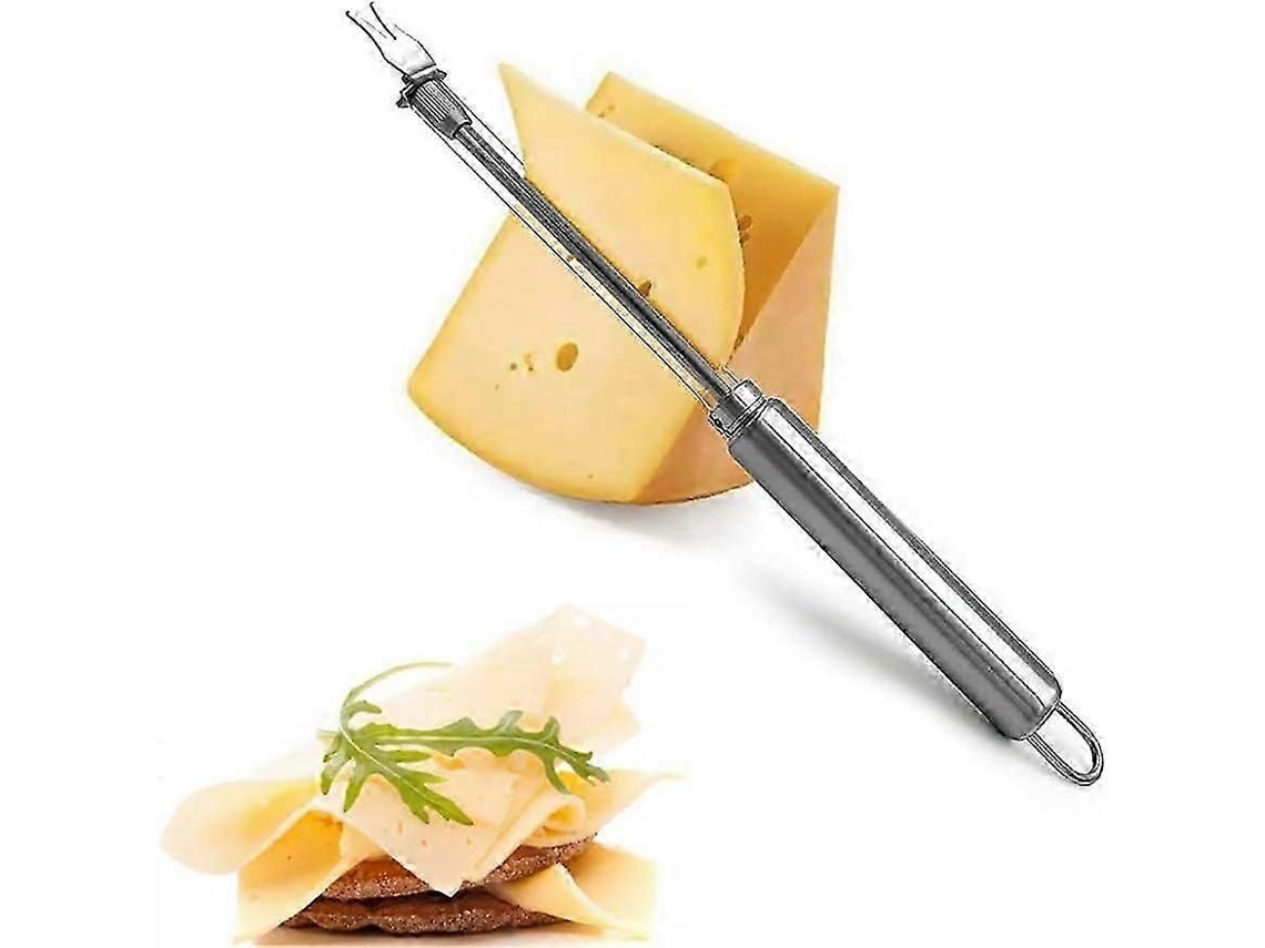 Cortador lineal de queso de acero inoxidable para cortar quesos blandos, semiduros y duros - Utensilios de cocina Rosewell