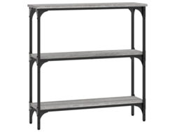 Maison Exclusive - Mesa Consola Madera De Ingeniería Gris Sonoma 75x22,5x75 Cm