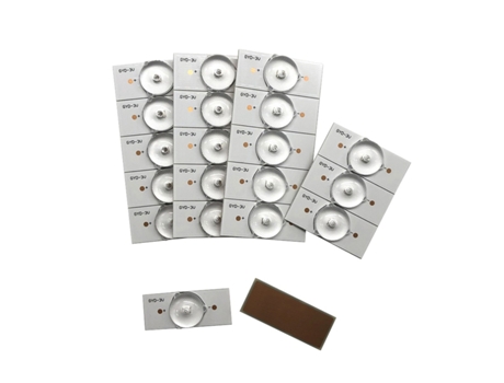 20 piezas cuentas de lámpara SMD de 3V con filtro de lente óptica para reparación de TV LED 32-65, accesorios de piezas de tira de luz Led 1