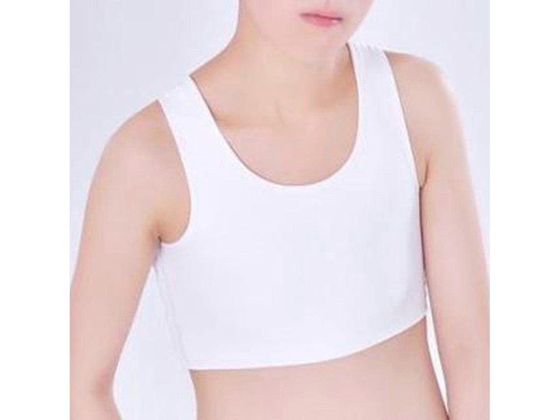 Camiseta Sin Mangas Para Mujer Con Compresión En El Pecho, Moda De Verano Y Otoño.