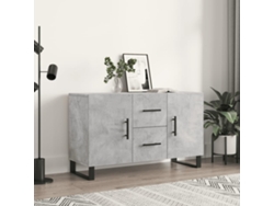Lovely Home Aparador 100X36X60 Cm Derivados de Madera Gris Cemento