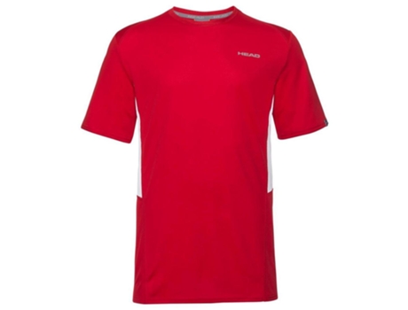 Camiseta de Hombre HEAD RACKET Club Tech Tenis Rojo (140 cm)