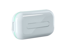 Cortador De Pastillas Con Estuche Hermético Y Pinza Flexible Para El Hogar Y Los Viajes - Blanco
