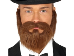 Accesorios DISFRAZZES Barba Y Bigote Castaño (Talla: Talla Universal)
