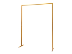 Arco de boda, altura ajustable, construcción de hierro duradero, amarillo, M OEM