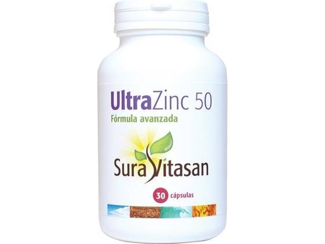 Complemento Alimentar SURA VITASAN Ultra Zinc 50 Mg (30 Cápsulas)