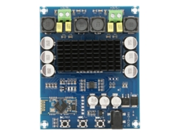 Veloriskku - Placa amplificadora de audio digital Bluetooth de 2 canales TPA3116D2 120W+120W