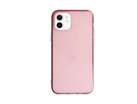 Funda para iPhone 12/12 Mini MYWAY Textura Suave Rosa