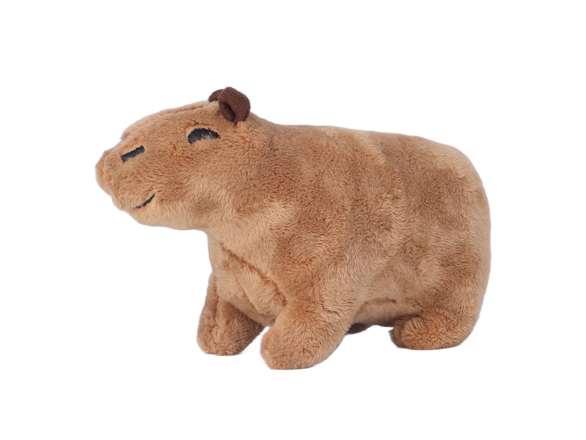 Lindo Y Suave Peluche Realista De Capibara Para Habitaciones Infantiles Y Sofás.
