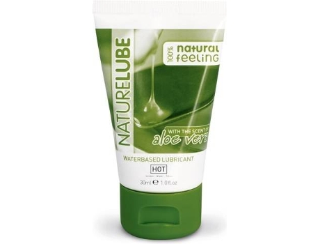Lubricante HOT Base de Água Con Aloe Vera Naturelube (100ml)