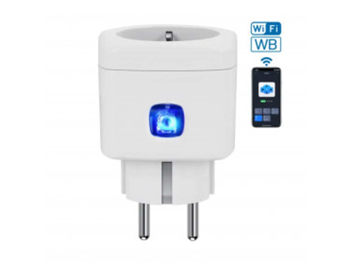 Adaptador inteligente Schuko Wifi unidireccional WB8433325201951 Aigostar (s20202qyh)